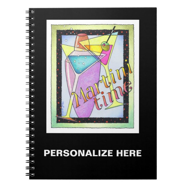 MARTNI TIME SPIRAL NOTEBOOK (Front)