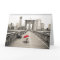 Marty Mouse on the Brooklyn Bridge Greeting Card