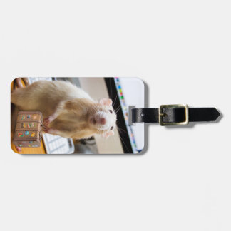 Marty Mouse Ready for Travel! (luggage tag) Luggage Tag