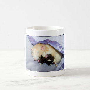 Marty Mouse Sleeping with Ratteddy Mug