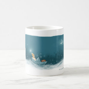 Marty Sails onto Adventure in his Imagination Coffee Mug