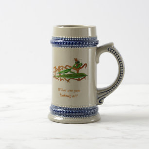 Marty the Praying Mantis Beer Stein