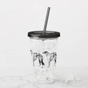 Martynow Borzoi Acrylic Tumbler