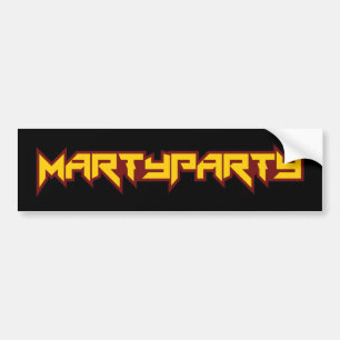 MARTyPARTy 2016 Bumper Sticker Black 2