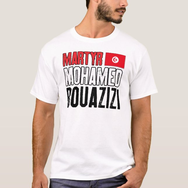Martyr Mohamed Bouazizi T-Shirt (Front)