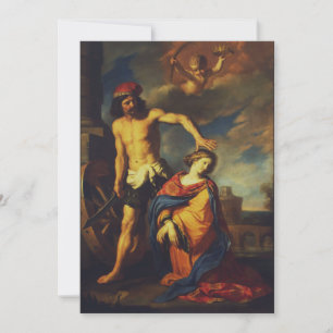 Martyrdom of Saint Catherine Holiday Card