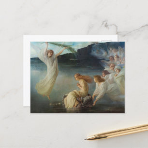 Martyrdom of Saint Christina by Vicente Palmaroli Postcard