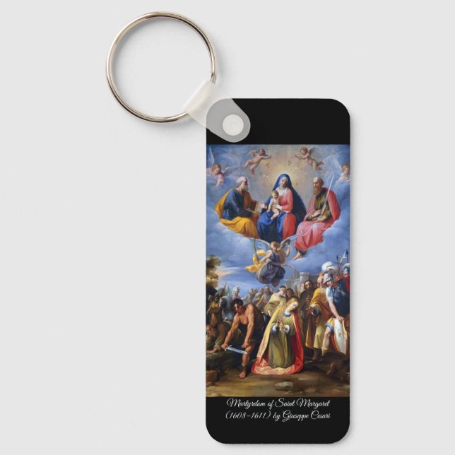 Martyrdom of Saint Margaret Key Ring (Front)