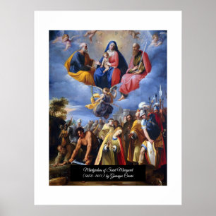 Martyrdom of Saint Margaret Poster