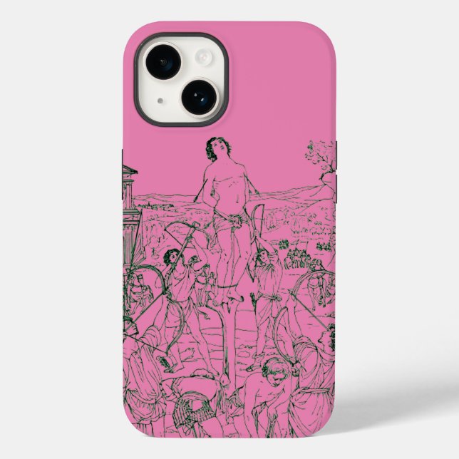 Martyrdom of Saint Sebastian  Case-Mate iPhone Case (Back)