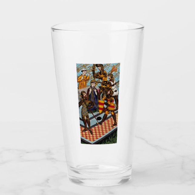 Martyrdom of Saint Thomas of Canterbury Glass (Front)