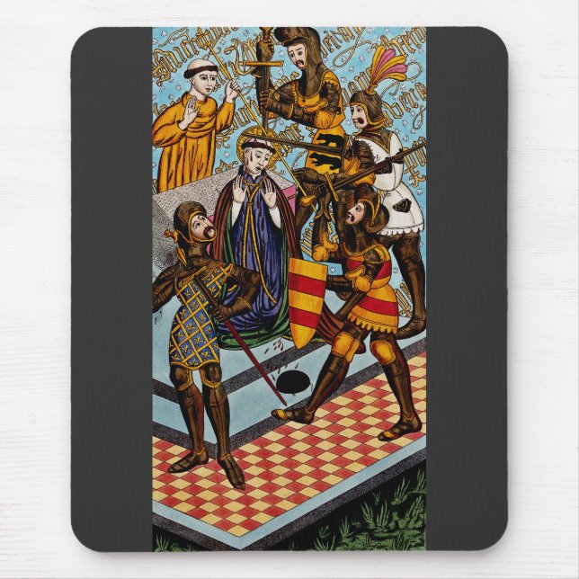 Martyrdom of Saint Thomas of Canterbury Mouse Pad (Front)