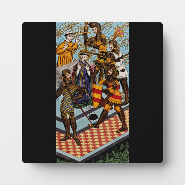 Martyrdom of Saint Thomas of Canterbury Plaque (Front)