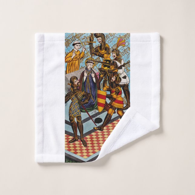Martyrdom of Saint Thomas of Canterbury Wash Cloth (Wash Cloth)
