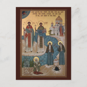 Martyrs and Fools for Christ Prayer Card