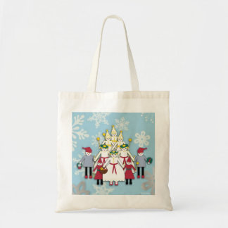 Martzkin St. Lucia Day Canvas Tote