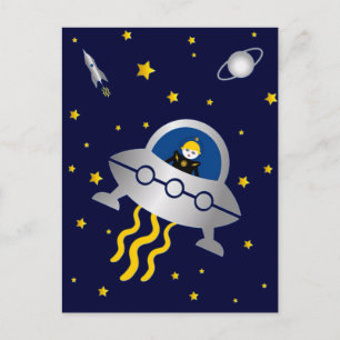 Martzkins In Outer Space Postcard © 2012 M. Martz