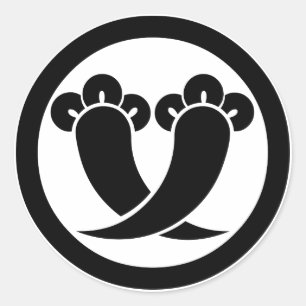 Maru ni Chigai Choshi Classic Round Sticker