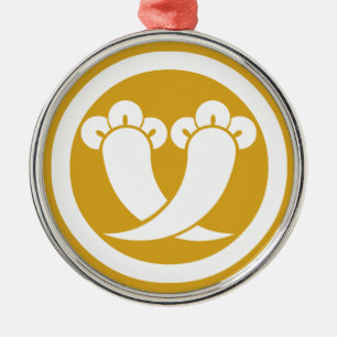 Maru ni Chigai Choshi Metal Tree Decoration