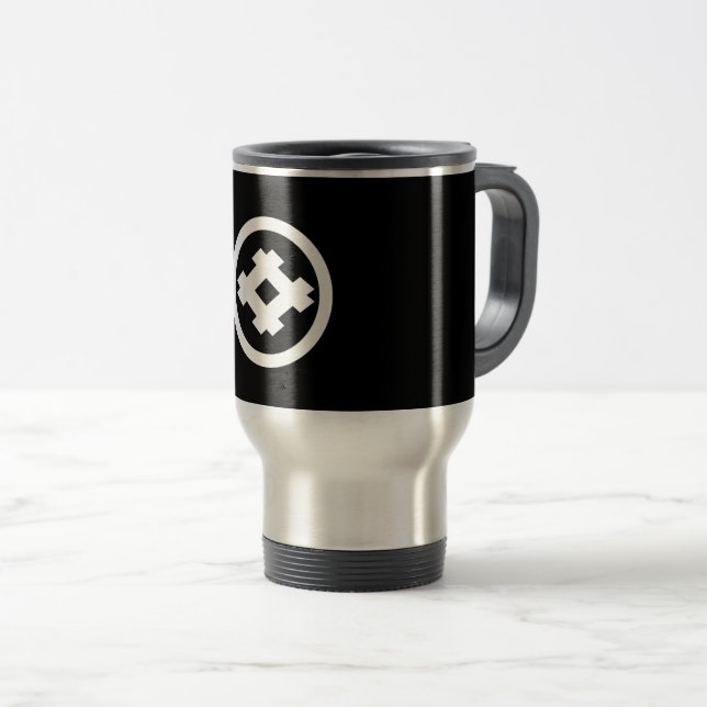 Maru ni Igeta Travel Mug (Front Right)