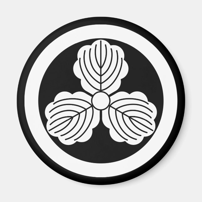 Maru ni Mitsukashiwa Magnet (Front)