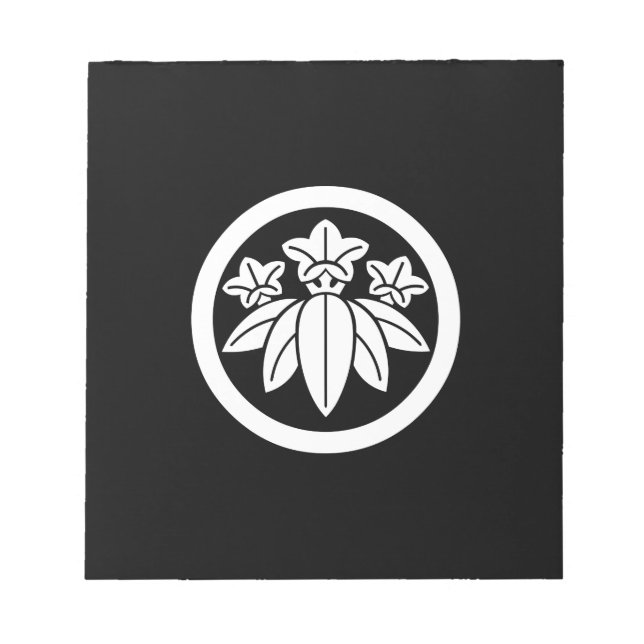 Maru ni Sasa Rindō Notepad (Front)