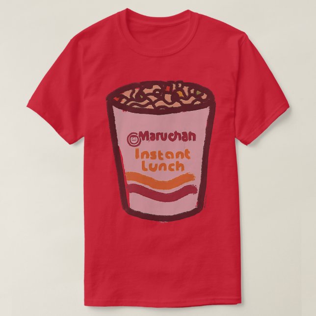 Maruchan Instant Lunch Ramen Noodle Doodle  T-Shirt (Design Front)