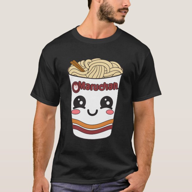 Maruchan Ra Noodle Cup Face T-Shirt (Front)