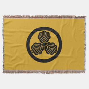 Maruni Mitsukashiwa Throw Blanket