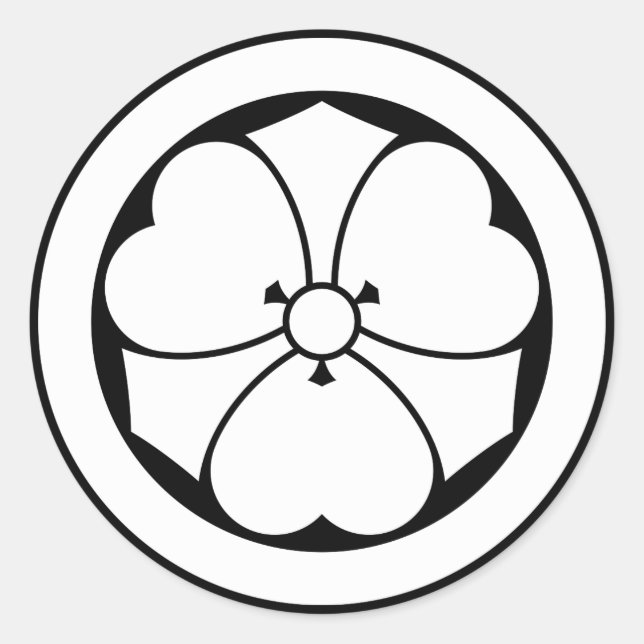 maruW Classic Round Sticker (Front)