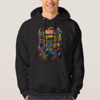 Marvel Comics Heroes Group Shot Graphic T-Shirt T-