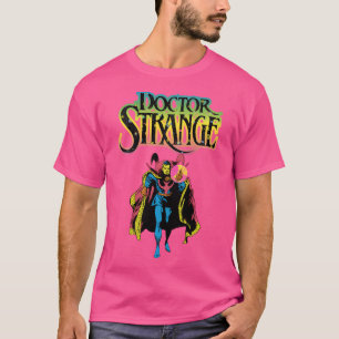 Marvel Comics Retro Classic Dr. Strange Colourful  T-Shirt