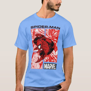 Marvel Comicshe Amazing SpiderMan Vintage Red Bo U T-Shirt