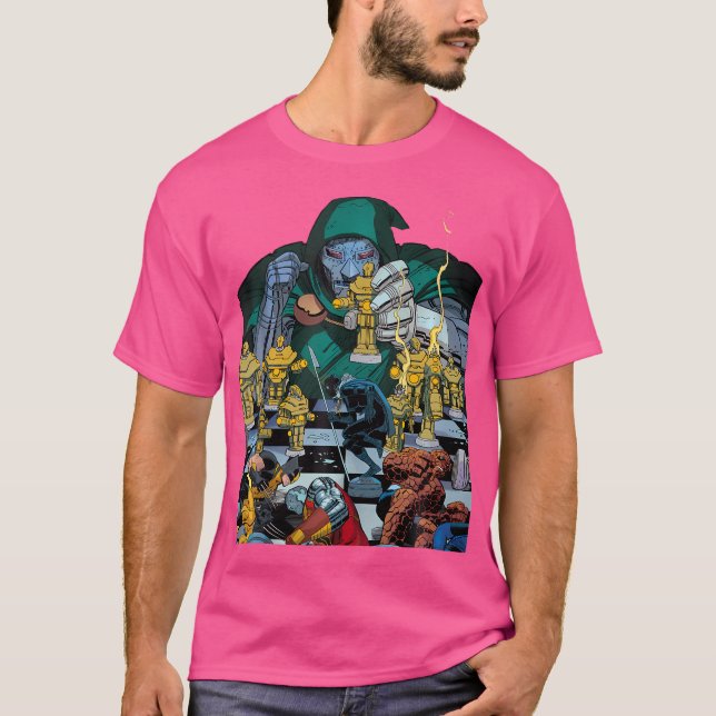 Marvel Doctor Doom Doomwar 3 Comic Cover T-Shirt (Front)