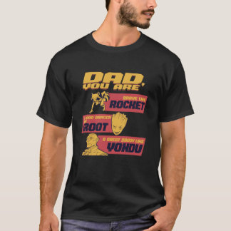 Marvel Guardians Of The Galaxy Rocket Yondu Father T-Shirt