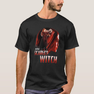 Marvel Infinity War Scarlet Witch Profile Premium T-Shirt