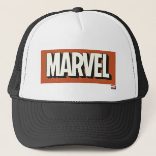 Marvel Logo Classic Dropshadow Trucker Hat