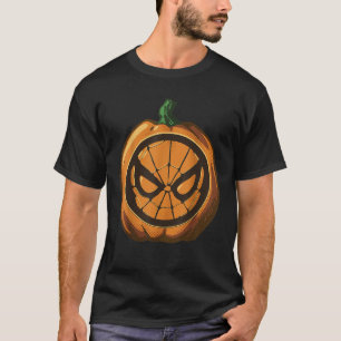 Marvel Spider Man Halloween Pumpkin  T-Shirt