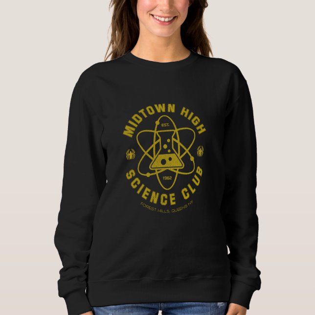 Marvel Spider-Man Midtown High Science Club Sweatshirt (Front)