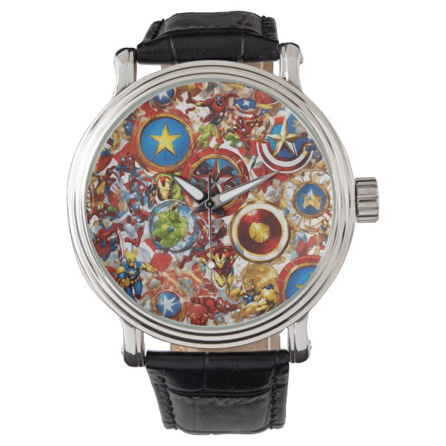 "Marvel Universe: Seamlessly Assembled" Watch (Front)
