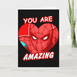 Marvel Valentines Day Spider-man You Are Amazing H Card