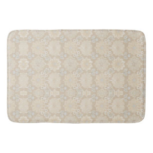 Marvellous Beige Seamless Bath Mat