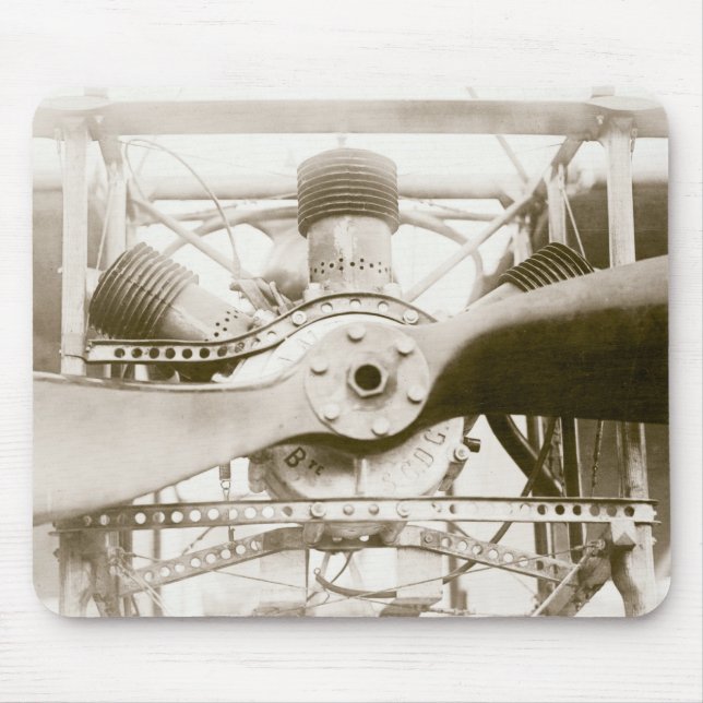 Marvellous Flying Machine Mouse Pad (Front)