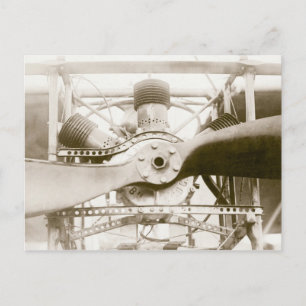 Marvellous Flying Machine Postcard
