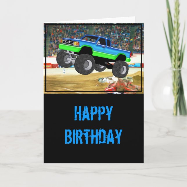 Marvellous Monster Truck in the Arena Card (Front)