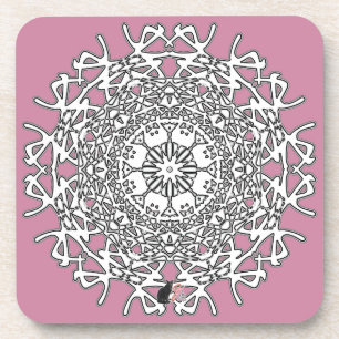 Marvellous Octa Glyph Dawn Coaster