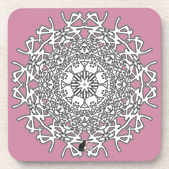 Marvellous Octa Glyph Dawn Coaster (Front)