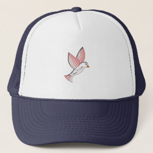 Marvellous Peace and Love Dove Trucker Hat