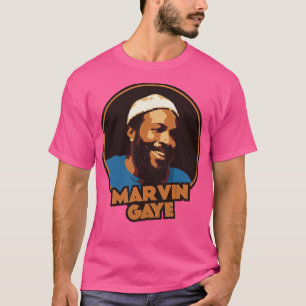 Marvin Gaye 70s Style Fan Design T-Shirt