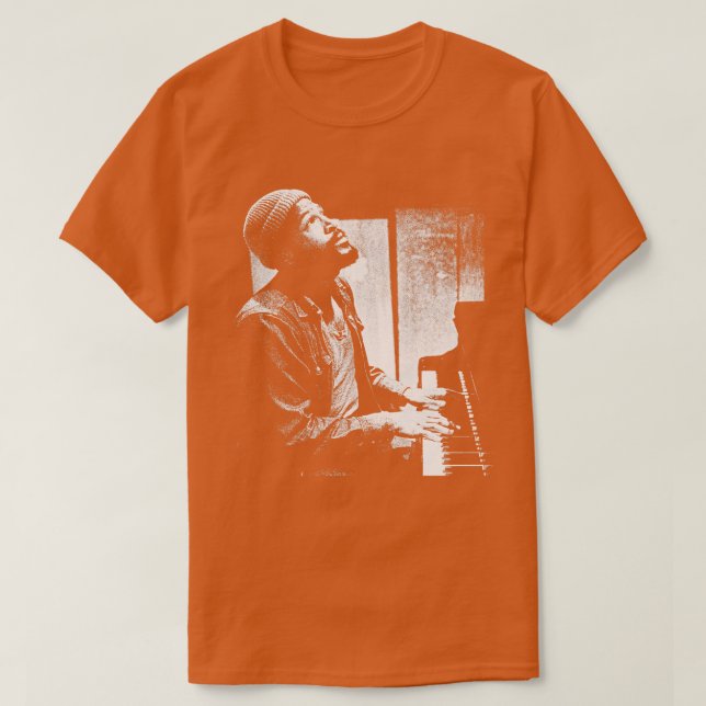 Marvin Gaye Hoodie T-Shirt (Design Front)